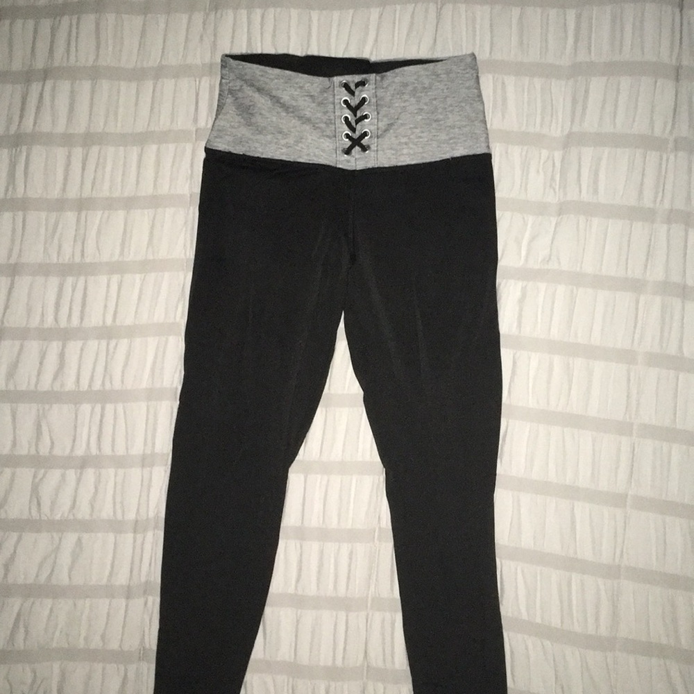 Grey & Black, PINK leggings